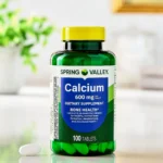 Spring – Valley Calcium 600mg Natural Bone Health Calcium – 100 Tablets - Image 4