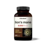 NatureBell Lions Mane Supplement 9000mg Per Serving – 240 Capsules