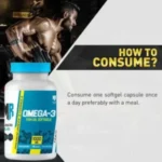 Muscle Rulz Omega-3 Fish Oil, 1000mg, (100 Softgels) - Image 3