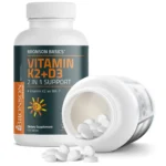 Bronson Basics Vitamin K2 D3 (MK7) Supplement 120 Tablets - Image 4