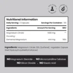 Vitabright Magnesium Citrate 1480mg  240 Capsules - Image 2