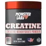 Monster Labs Creatine Monohydrate | Unflavored | 300g, 100 Servings