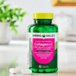 Spring Valley Collagen + Vitamin C 2500mg 90 Tablets - Image 4