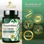 Nature’s Nutrition Magnesium Glycinate 1000mg 60 Capsules - Image 4
