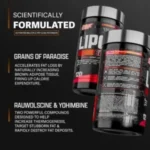 Lipo-6 Black, Fat Burner (120 Capsules) - Image 3