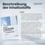 OstroVit Creatine Monohydrate 300 g (100 servings) - Image 4