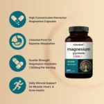 Naturebell Magnesium Glycinate 1000mg 240 Capsules - Image 3