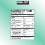 Kirkland Signature Wild Alaskan Fish Oil 1400mg, 230 Softgels - Image 2