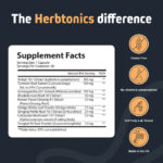 HerbTonics Shilajit with Ashwagandha 60 Vegetarian Capsules - Image 2