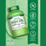 Nature’s Truth Fish Oil 2000mg | Omega-3 | Lemon Flavor | 110 Softgels - Image 4