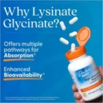 Doctor’s Best High Absorption Magnesium Glycinate Lysinate 120 Tablets - Image 5