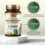Nature’s Nutrition Magnesium Glycinate 250mg 60 Tablets - Image 5