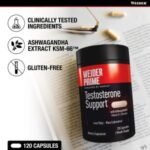 Weider Prime Testosterone Supplement – 120 Capsules - Image 3
