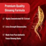 NutraChamps, Korean Panax Ginseng, 120 Vegan Capsules (532.5 mg Capsule Each) - Image 4