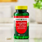 Spring Valley L-Arginine 500mg 100 Capsules - Image 4