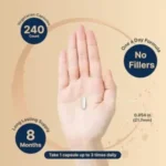 Naturebell Pure Magnesium Glycinate 500mg, 240 Veggie Capsules | 100% Chelated & Purified – 3rd Party Tested, Vegan Friendly, Non-GMO - Image 5