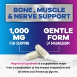 NATURE’S PEAK Magnesium Glycinate 1000mg 120 Capsules - Image 3