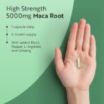 Nutravita, Black Maca Root Complex, 5000mg (180 Capsules) - Image 6