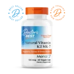 Doctor’s Best, Vitamin K2 MK-7 with MenaQ7, 100 mcg, 60 Capsules