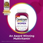 Centrum Multivitamin for Women Multivitamin/Multimineral Supplement with Iron Vitamin D3 B Vitamins and Antioxidant Vitamins C and E - 200 Tablets - Image 3