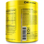 C4 Original Pre-Workout Powder, Strawberry Margarita, 60 Servings - Image 4