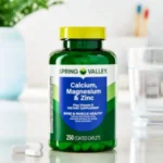 Spring Valley Calcium Magnesium & Zinc Plus Vitamin D3 250 Coated Caplets - Image 4