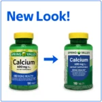 Spring – Valley Calcium 600mg Natural Bone Health Calcium – 100 Tablets - Image 2