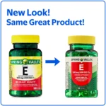Spring Valley – Vitamin E 400 IU 100 Softgels - Image 2