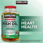 Kirkland Signature Wild Alaskan Fish Oil 1400mg, 230 Softgels - Image 4