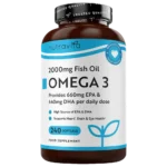 Nutravita Omega 3 Capsules High Strength 2000mg with 660mg EPA & 440mg DHA, ( 240 Softge Capsules )