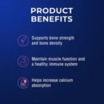 Holland & Barrett Calcium Magnesium Vitamin D & Zinc (120 Tablets) - Image 4