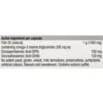 BlackMore’s, Fish Oil Omega-3 1000mg 120 Capsules - Image 2