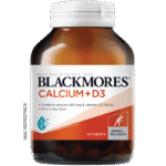 Blackmores Calcium + Vitamin D3 – 120 Tablets