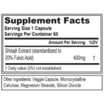 EVLution Nutrition, Shilajit, 60 Capsules - Image 2