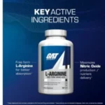 GAT Sports, L-Arginine 180 Tablets - Image 4
