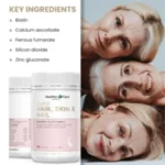 Healthy Care Super Hair, Skin and Nails 100 Capsules - Image 4
