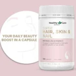 Healthy Care Super Hair, Skin and Nails 100 Capsules - Image 2