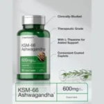 Horbaach KSM-66 Ashwagandha 600mg (60 Tablets) - Image 3