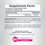 NeoCell Biotin 10000 mcg Fast Dissolve 180 Tablets - Image 2