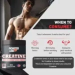 Monster Labs Creatine Monohydrate | Unflavored | 300g, 100 Servings - Image 3