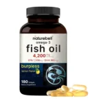 Naturebell Omega 3 Fish Oil 4200mg 180 Burpless Softgels