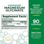 Nature’s Bounty, Advanced Magnesium Glycinate 360mg 90 Capsules - Image 2