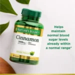 Nature’s Bounty, Cinnamon Plus Chromium, 2,000 mcg, 60 Capsules - Image 3