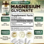 Nature’s Nutrition Magnesium Glycinate 250mg 120 Tablets - Image 2