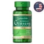 Puritan’s Pride Korean Ginseng Extract (60 Capsules)