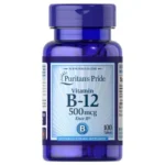 Puritan’s Pride Vitamin B-12 500 mcg 100 Tablets