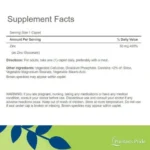 Puritan’s Pride Zinc 50mg 100 Tablets - Image 2