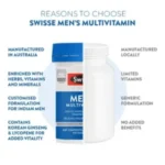 Swisse Men’s Ultivite Multivitamin (60 Tablets) - Image 4