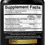 X Gold Health Maca + Panax Ginseng Ultra Concentrated (120 Capsules) - Image 2