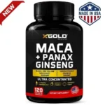 X Gold Health Maca + Panax Ginseng Ultra Concentrated (120 Capsules)